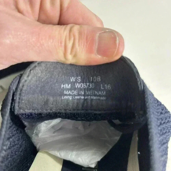 Cole Haan Zerogrand Stitchlite Knit Navy Wingtip Oxford Shoes Women’s 10B C8 - Picture 3 of 6